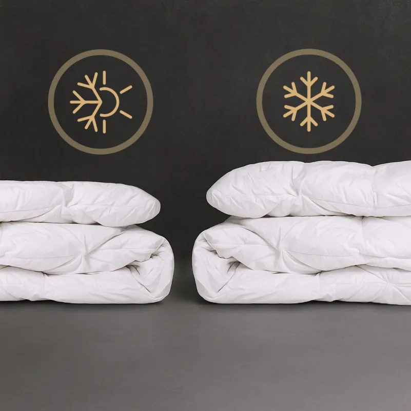 Набір пуховий №10001 "Imperial Brilliance" Зима (Ковдра + подушка) - 3