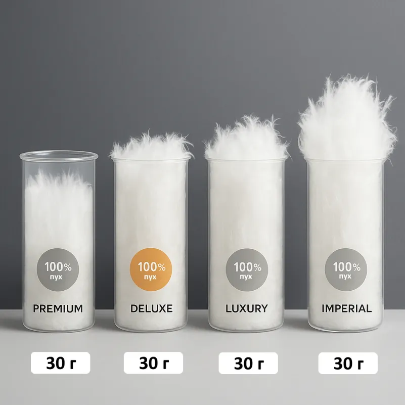 Набір пуховий №9509 "Deluxe" Зима (Ковдра + подушка) - 8