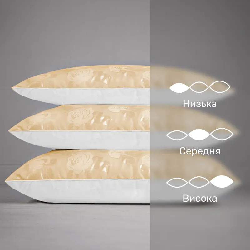 Набір пуховий №9517 "Bio-Beige" Зима + (Ковдра + подушка) - 5