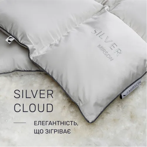 Набір пуховий №9520 "Silver Cloud" (Ковдра + подушка) - 2