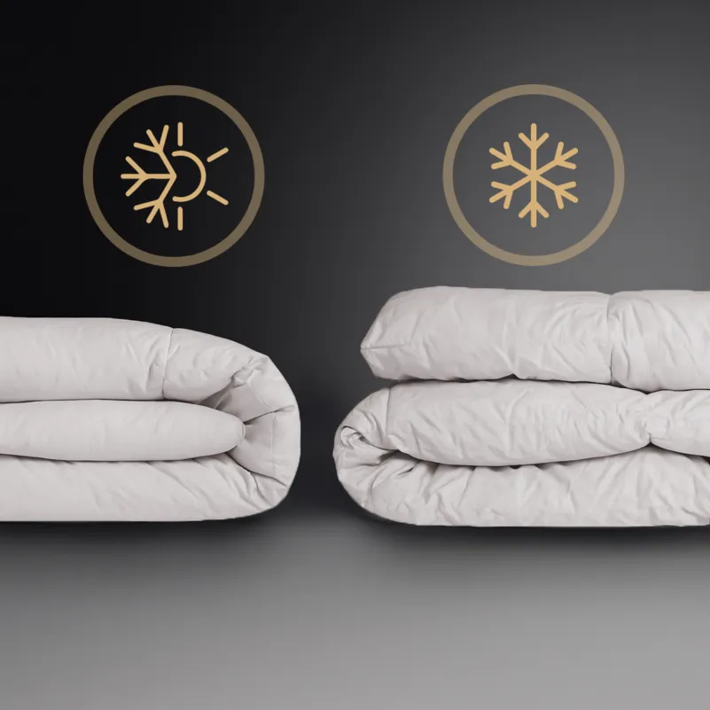 Набір пуховий №9520 "Silver Cloud" Зима + (Ковдра + подушка) - 3
