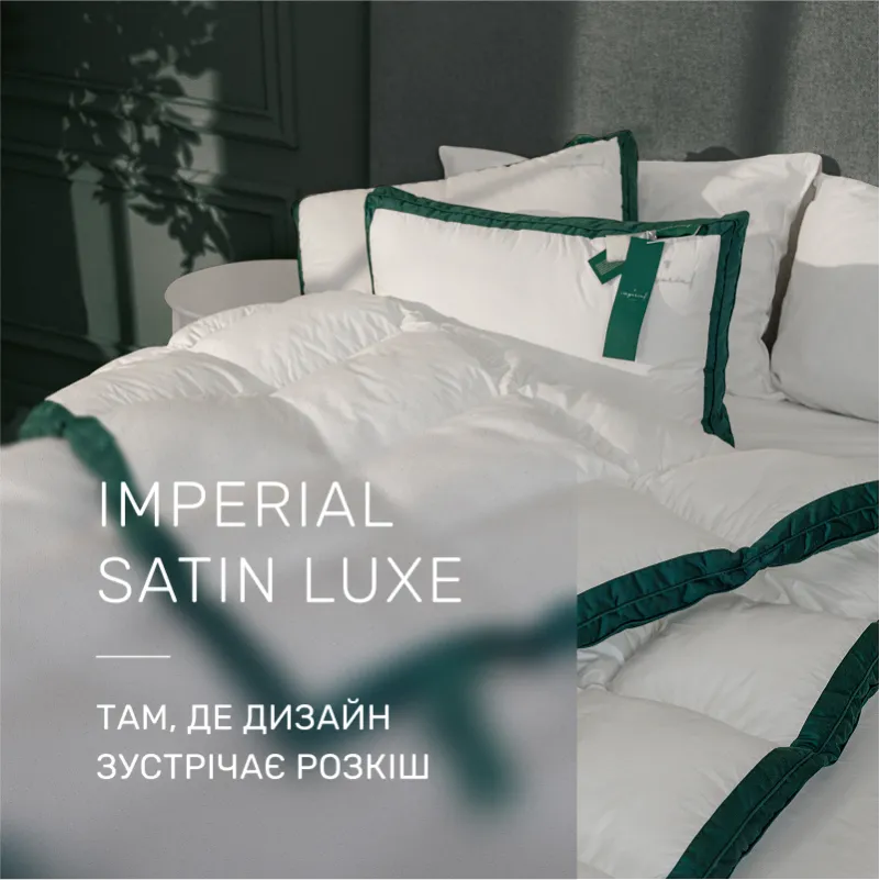 Набір антиалергенний №10013 "Imperial Satin Luxe" THINSULATE Зима (Ковдра + подушка) - 1