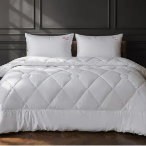 Набор шелковый №9526 "Deluxe Hand Made" Silk Kapok Зима (Одеяло + подушка)