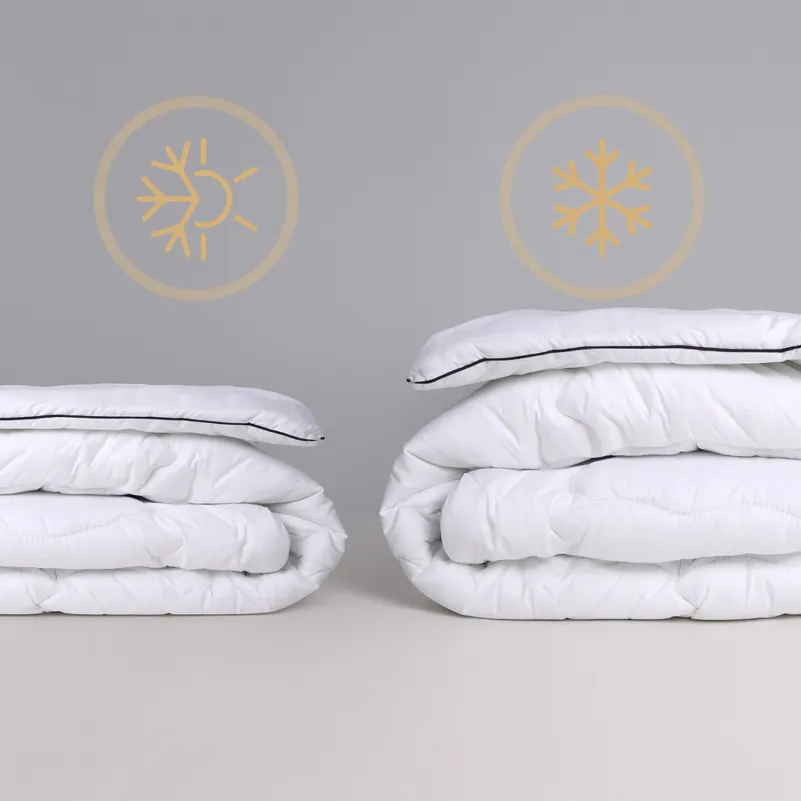 Набір тенсель №9571 "Royal Pearl Hand Made" Tencel Зима (Ковдра + подушка) - 3