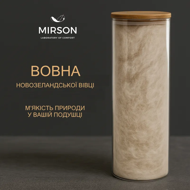 Набор шерсть №9565 "Royal" Wool Зима  (Одеяло + подушка) - 8