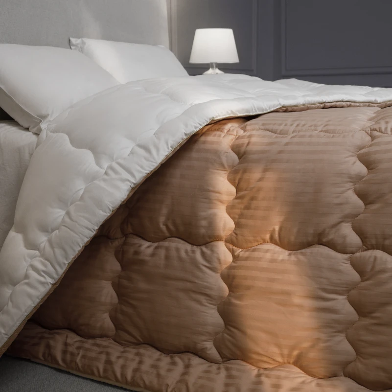 Одеяло антиаллергенное Carmela Hand Made №825 Eco-Soft сатин+микросатин (зимнее) - 7