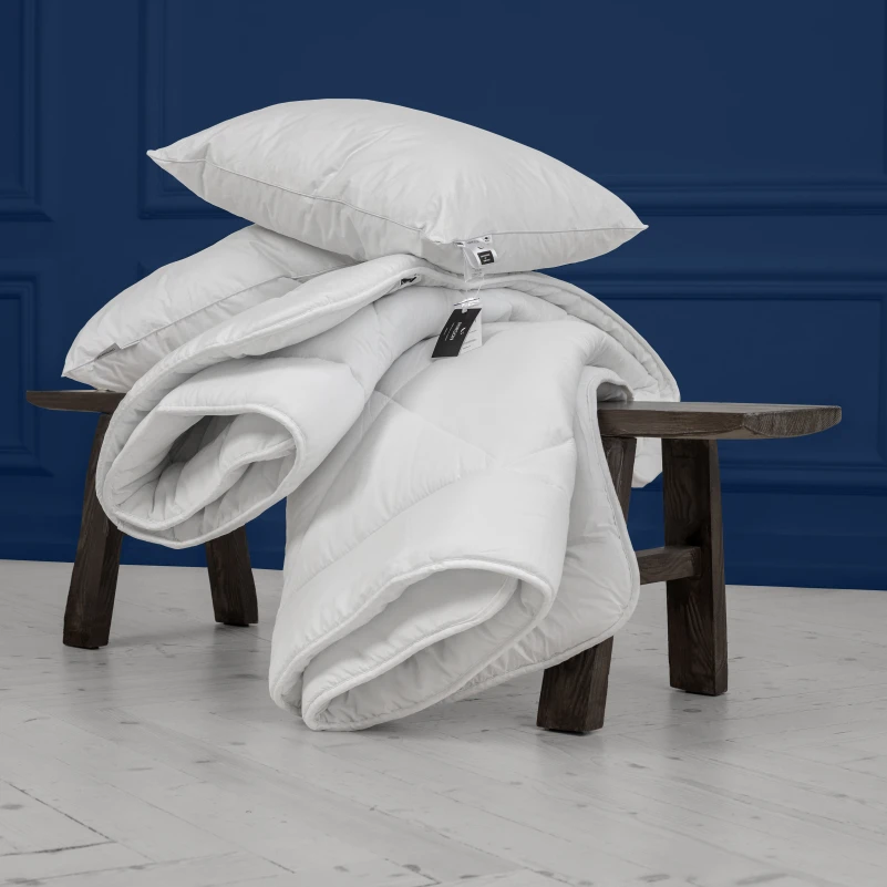 Одеяло хлопковое Eco Light White №1654 хлопок микросатин (супер теплое) - 7