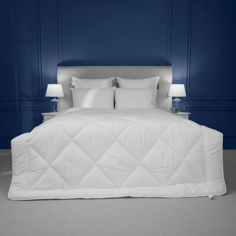 Одеяло хлопковое Eco Light White №1654 хлопок микросатин (супер теплое)