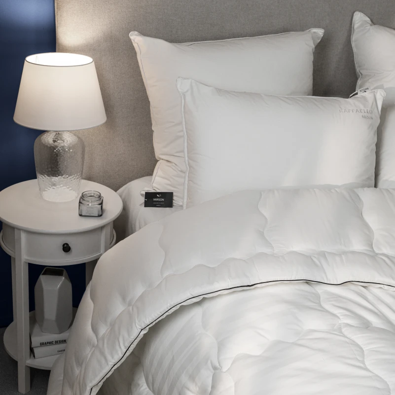 Одеяло хлопковое Royal Pearl Hand Made №1422 хлопок сатин+микросатин (зимнее) - 7