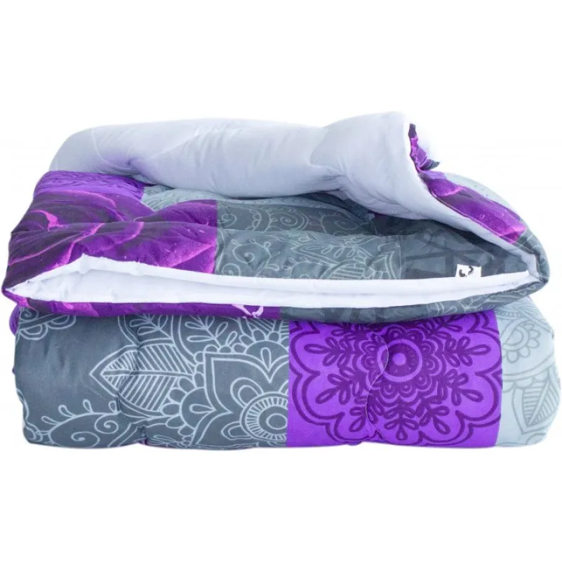 Ковдра антиалергенна EcoSilk Зима №5204 Print Line Apricot