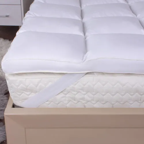 Перина пуховая 10%пух №714 (с резинкой по углах) высота до 9 см - 2