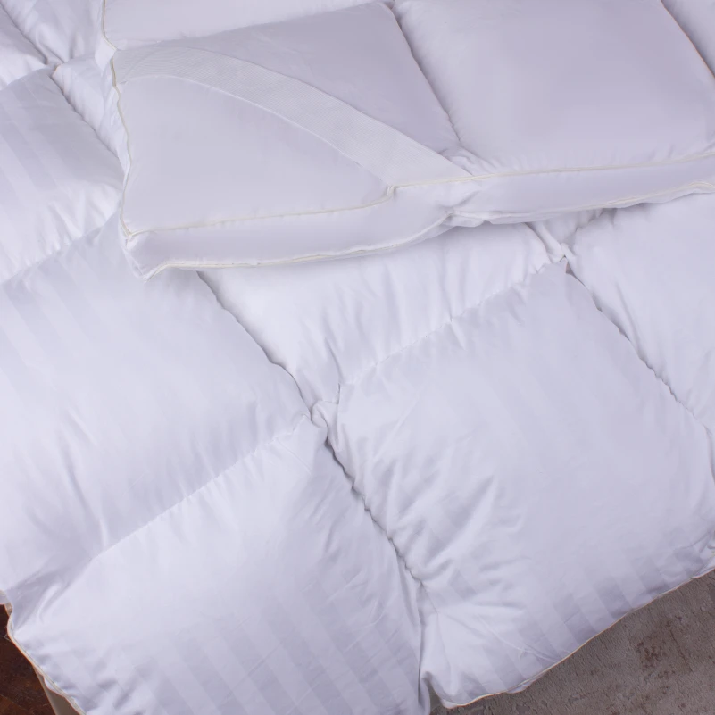 Перина пухова Royal Pearl 100%пух №713 (з гумкою на кутах) висота до 5 см - 10