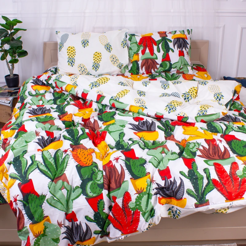 Комплект постільної білизни Бязь 17-0242 Salyut - 1