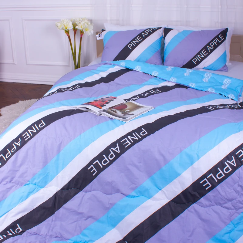 Набір антиалергенний 3M ТМ THINSULATE ТМ Зима №5125 Сolor Fun Line (чохол бязь 100%) Oblivion (ковдра + подушка середня)