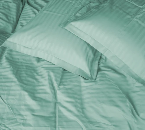 Постільна білизна Satin Stripe 30-0013 Azure