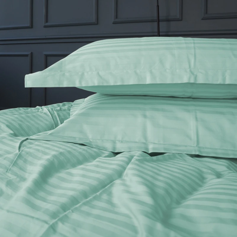 Постельное белье Satin Stripe 30-0013 Azure - 4