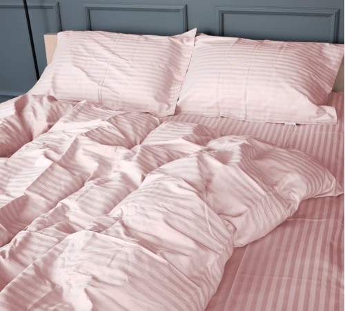 Підковдра Satin Stripe 30-0007 Pink