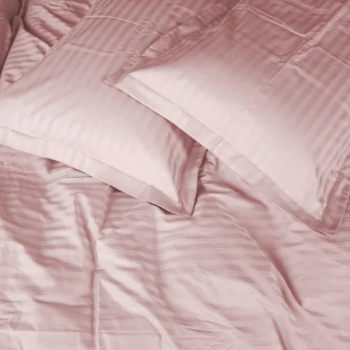 Постельное белье Satin Stripe 30-0007 Pink