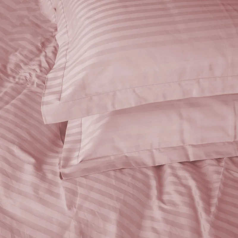 Пододеяльник Satin Stripe 30-0007 Pink - 4
