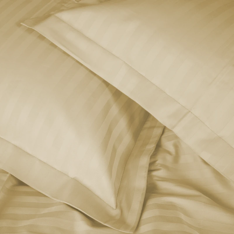 Постельное белье Satin Stripe 30-0002 Soft Yellow - 4