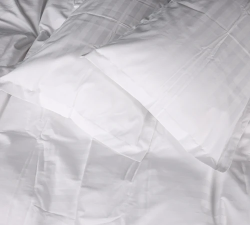 Постільна білизна Satin Stripe 30-0001 White