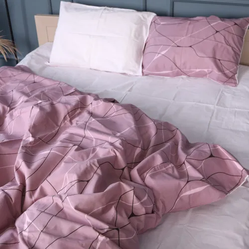 Пододеяльник Бязь 17-0810 Accents pink - 2