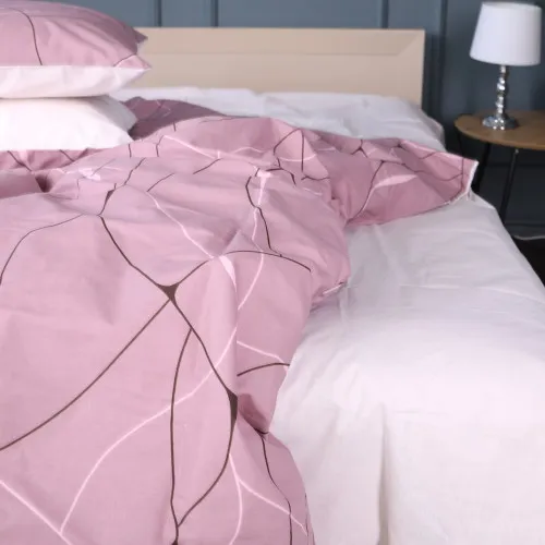 Простирадло Ranforce Elite 17-0810 Accents pink - 2