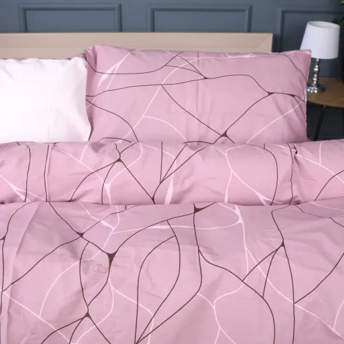 Комплект постельного белья  Ranforce Elite 17-0810 Accents pink - 2