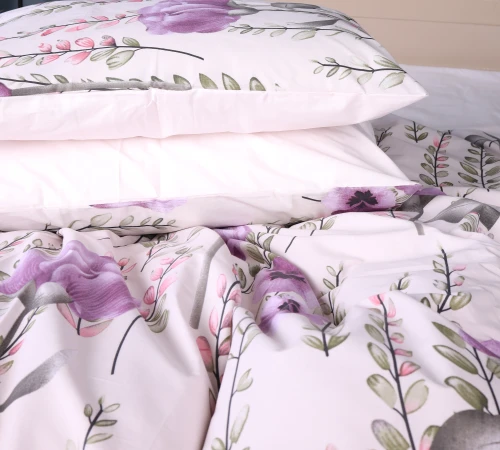 Комплект постільної білизни Бязь 17-0834 Vintage floral - 2