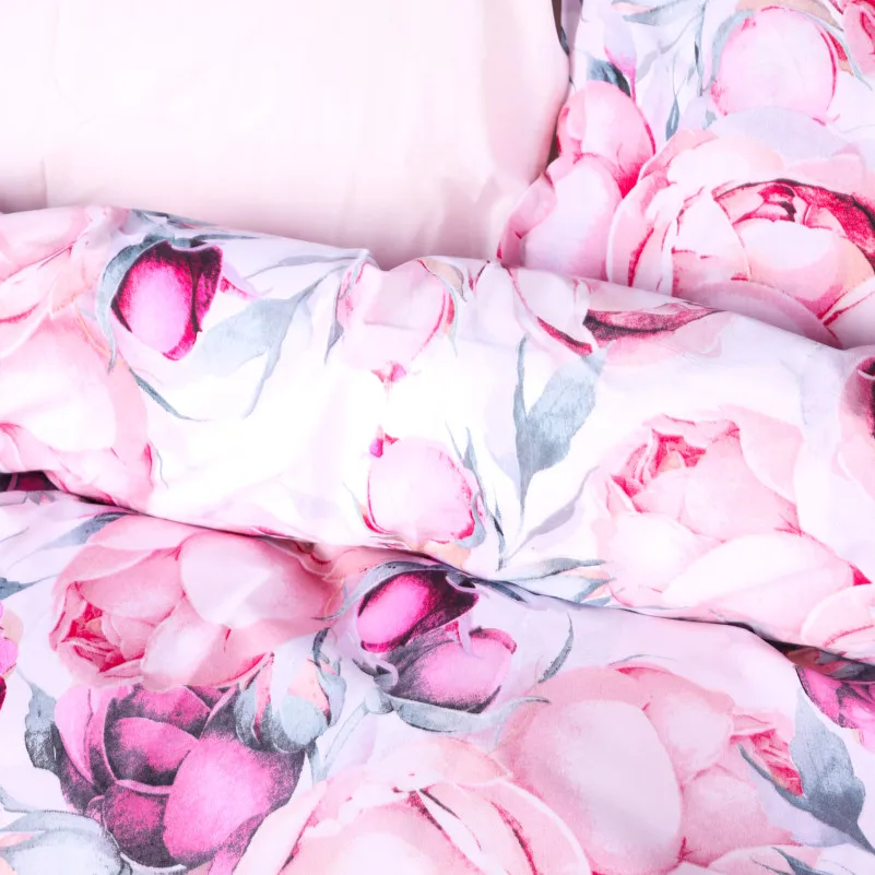 Комплект постільної білизни Ranforce Elite 17-0835 Peony floral - 1