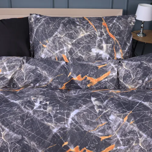 Комплект постільної білизни Ranforce Elite 17-0833 Marble texture - 3