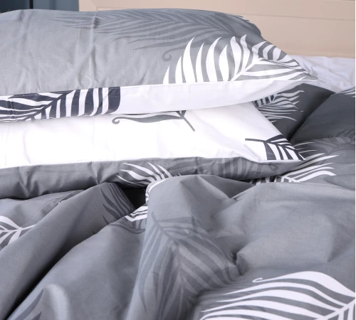 Комплект постільної білизни Бязь 17-0831 Minimalist plant - 2