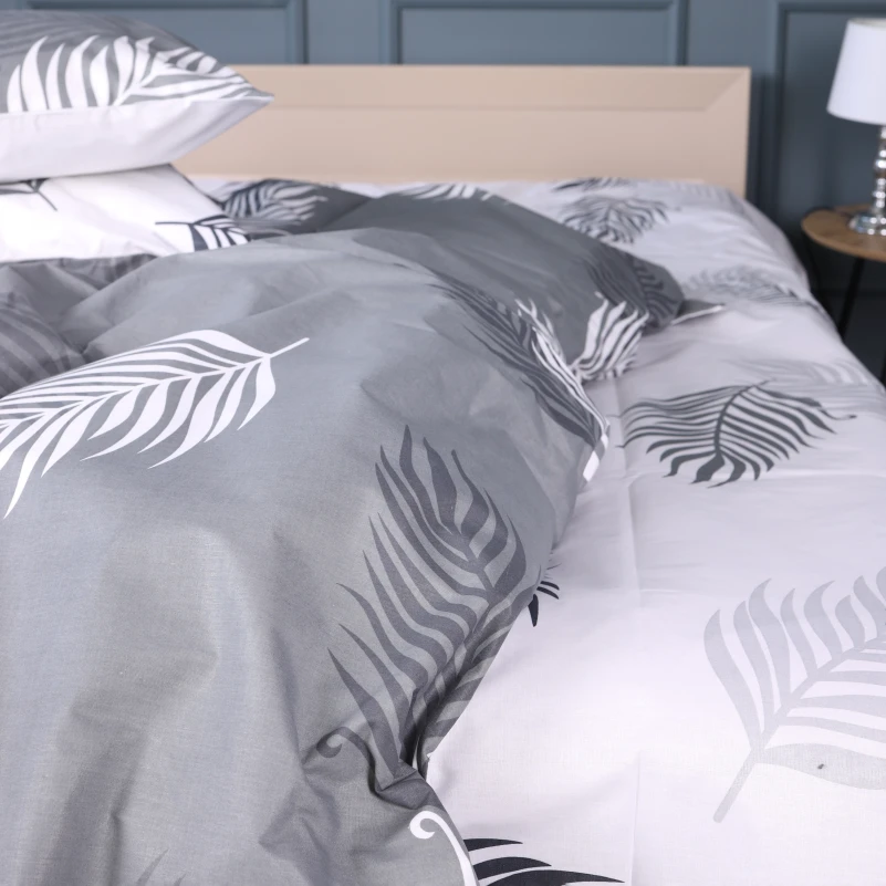 Комплект постільної білизни Бязь 17-0831 Minimalist plant - 3