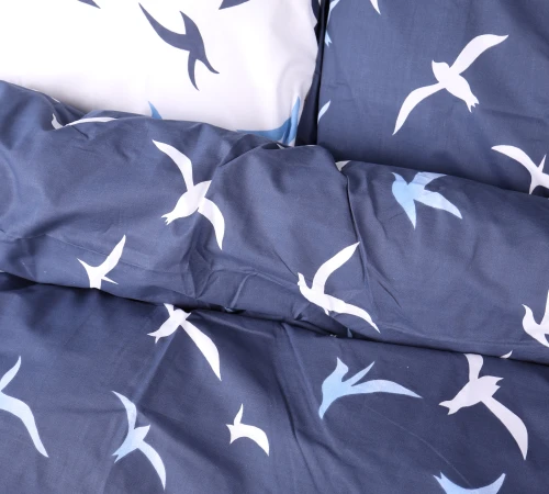 Наволочка Ranforce Elite 17-0825 Flying birds blue - 2