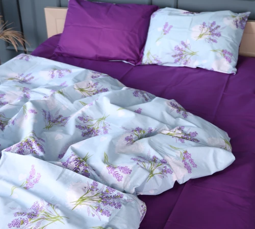 Підковдра Бязь 17-0130 Lavender sea - 2