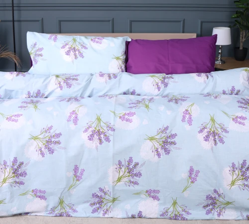 Комплект постельного белья MirSon Ranforce Elite 17-0130 Lavender sea