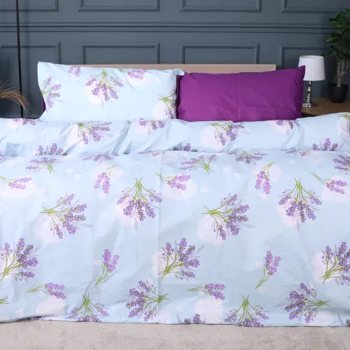 Комплект постельного белья MirSon Ranforce Elite 17-0130 Lavender sea