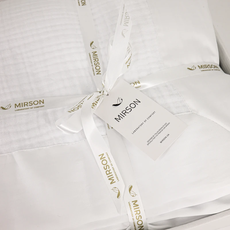 Покрывало №1501 Muslin hug white - 1