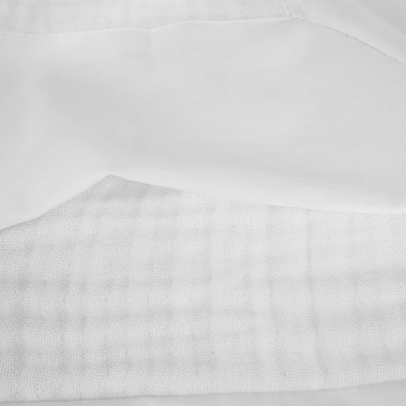 Покрывало №1501 Muslin hug white - 4