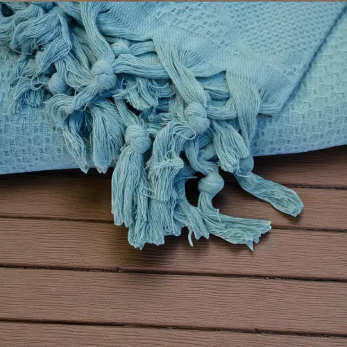 Покривало Т Nordic Pique turquoise - 2