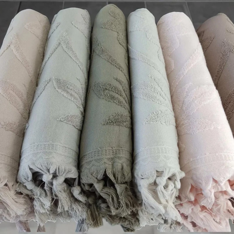 Набір рушників 100*150- 6шт Comfort Berbery - 1