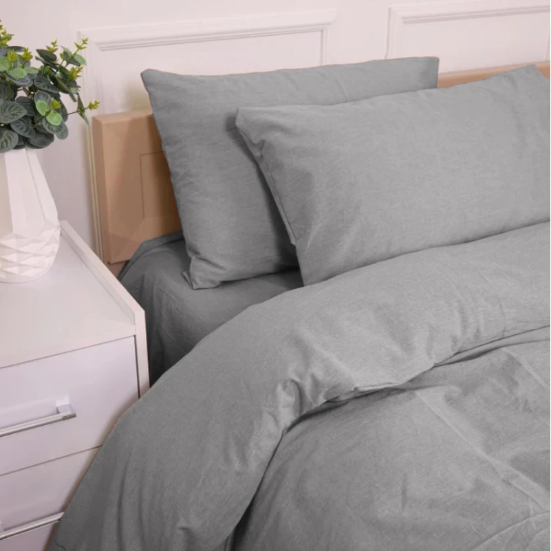 Комплект постельного белья Вареный хлопок 40-0019 "Crystal Dew" - 4