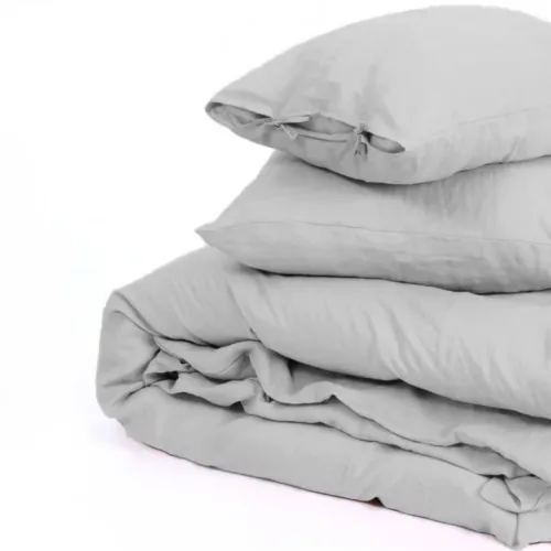 Комплект постільної білизни Льон Natural Linen "Jasmine" - 5