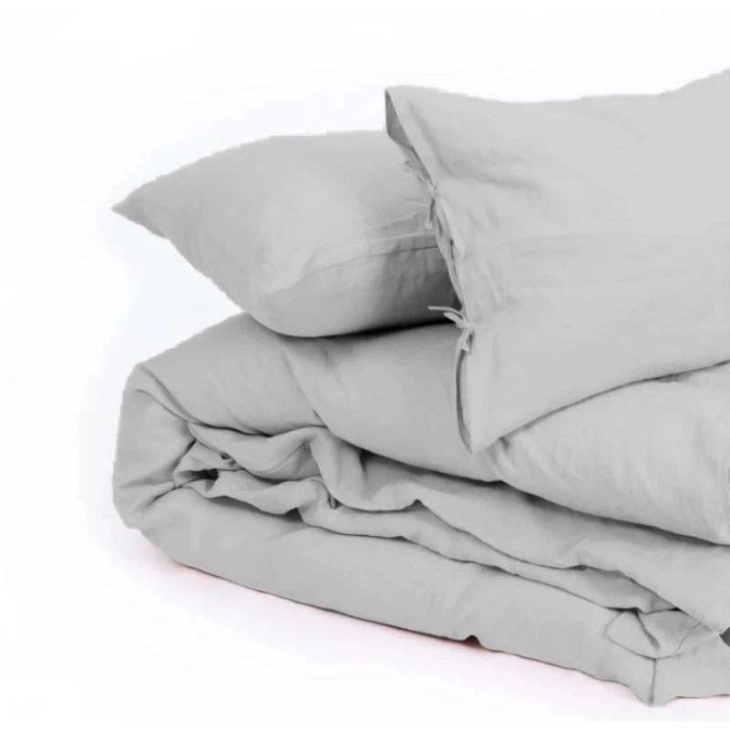 Комплект постільної білизни Льон Natural Linen "Jasmine" - 5