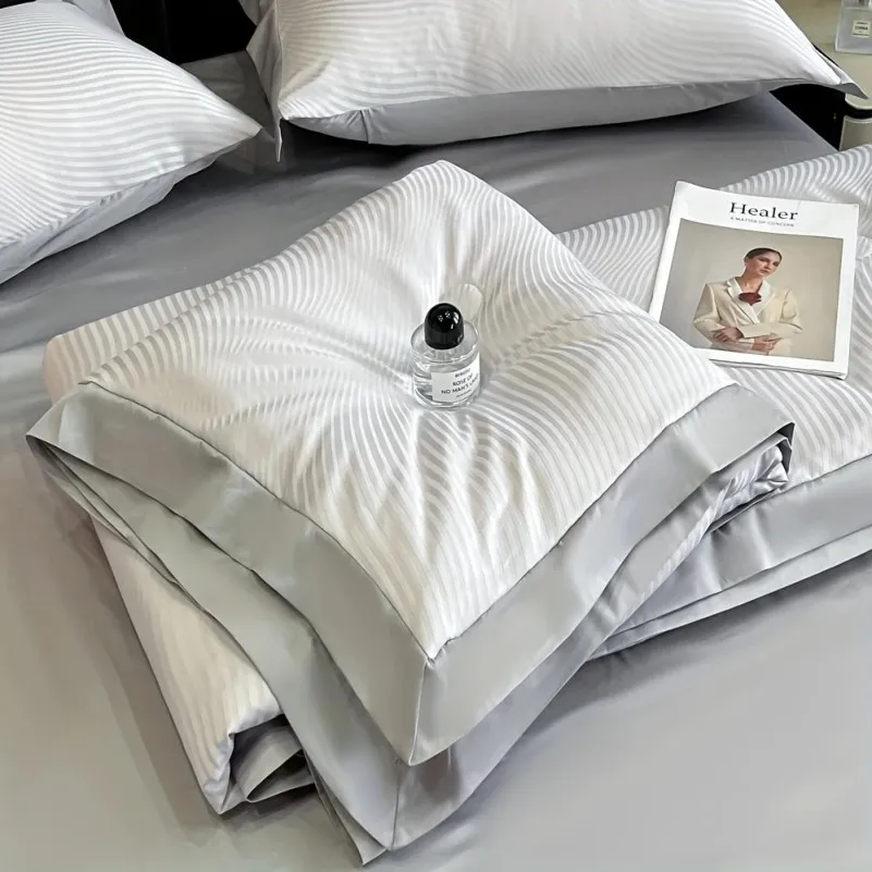 Набір Сатин Жаккард Silver Pearl - 2