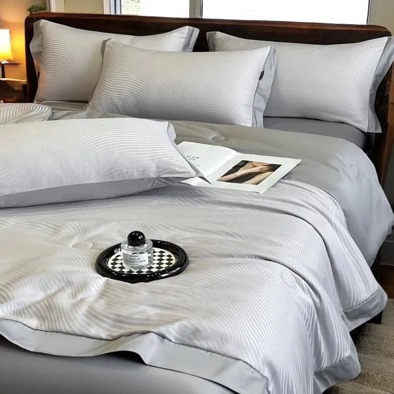 Набір Сатин Жаккард Silver Pearl