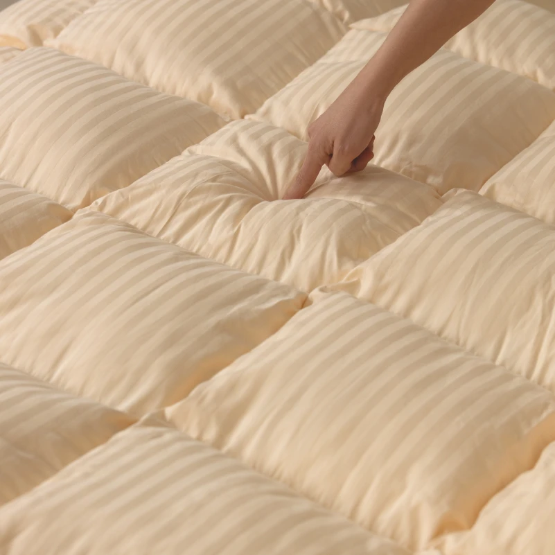 Одеяло пуховое кассетное Carmela №035 100% пух Premium class батист+сатин (зима) - 10