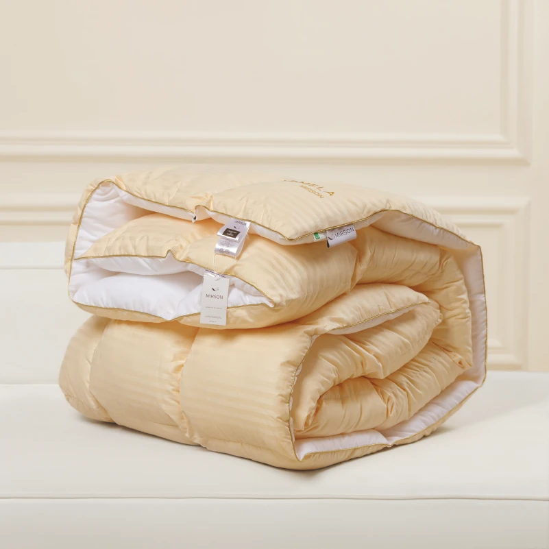 Одеяло пуховое кассетное Carmela №035 100% пух Premium class батист+сатин (зима) - 13