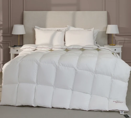 Ковдра пухова касетна DeLuxе №030 100% пух Deluxe class батист