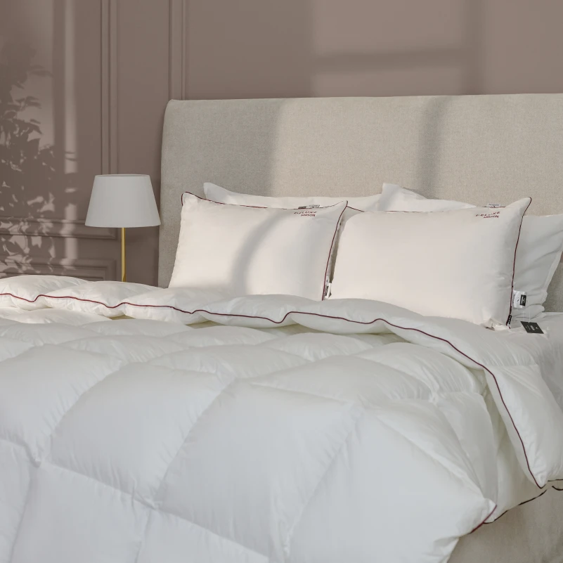 Одеяло пуховое кассетное DeLuxе №030 100% пух Deluxe class батист (зима) - 11